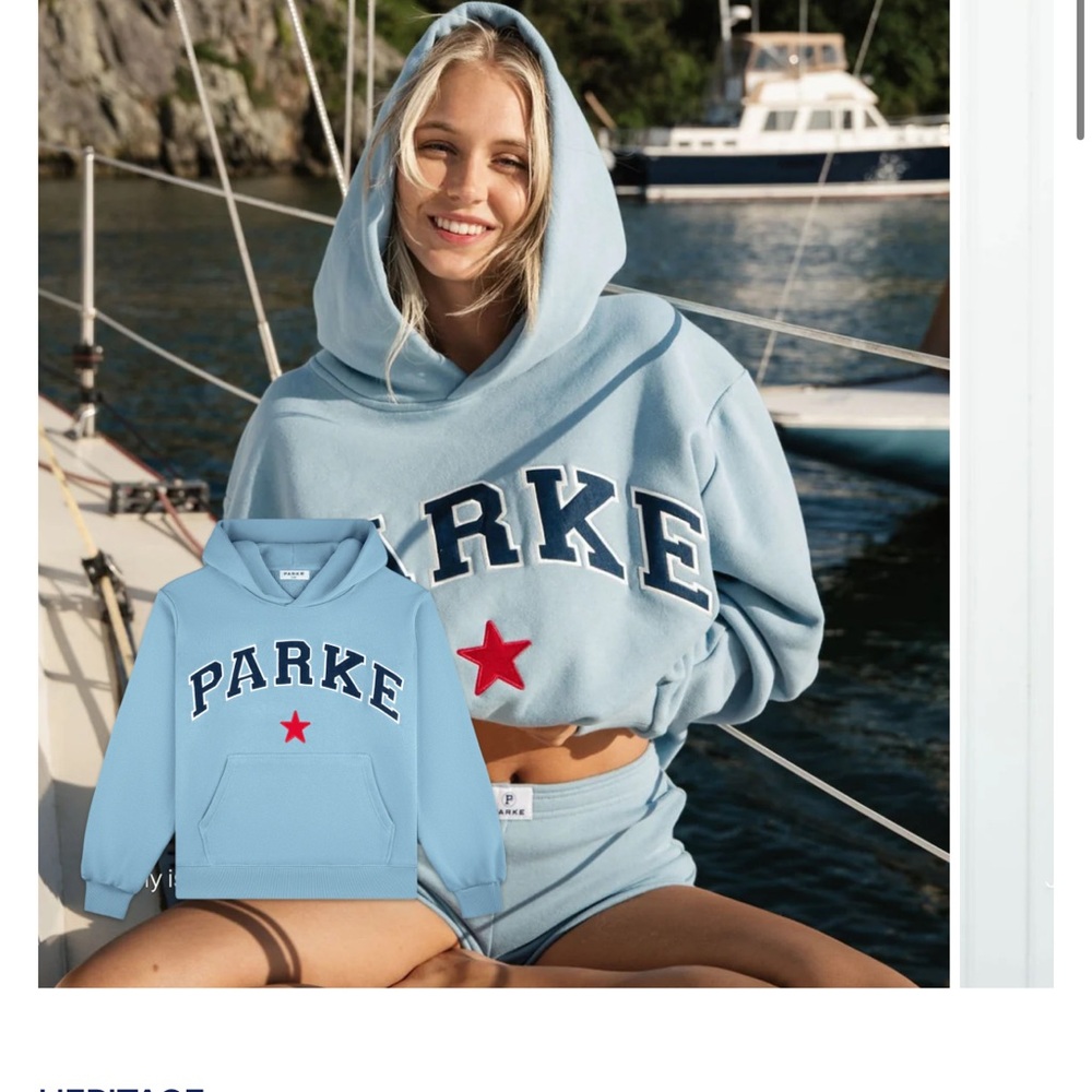 Blue Parke Hoodie with Star
